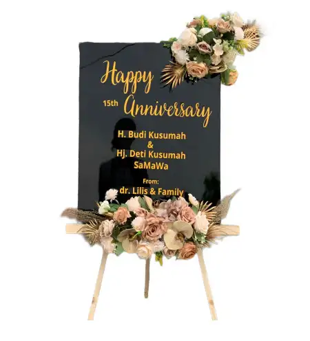 Papan Bunga Akrilik Kaduagung Tengah