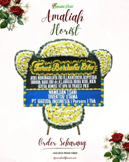 Papan Bunga Duka Kaduagung Tengah